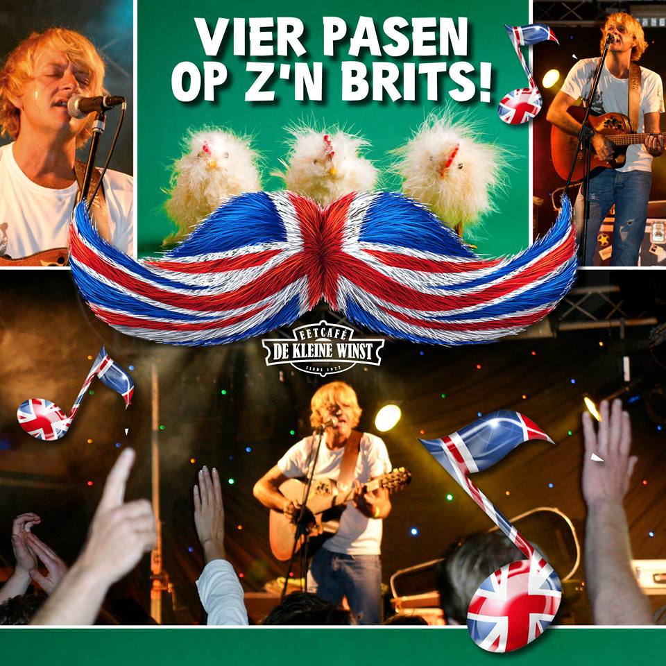 Vier Pasen op z’n Brits! Brian Cristopher news 17 april!