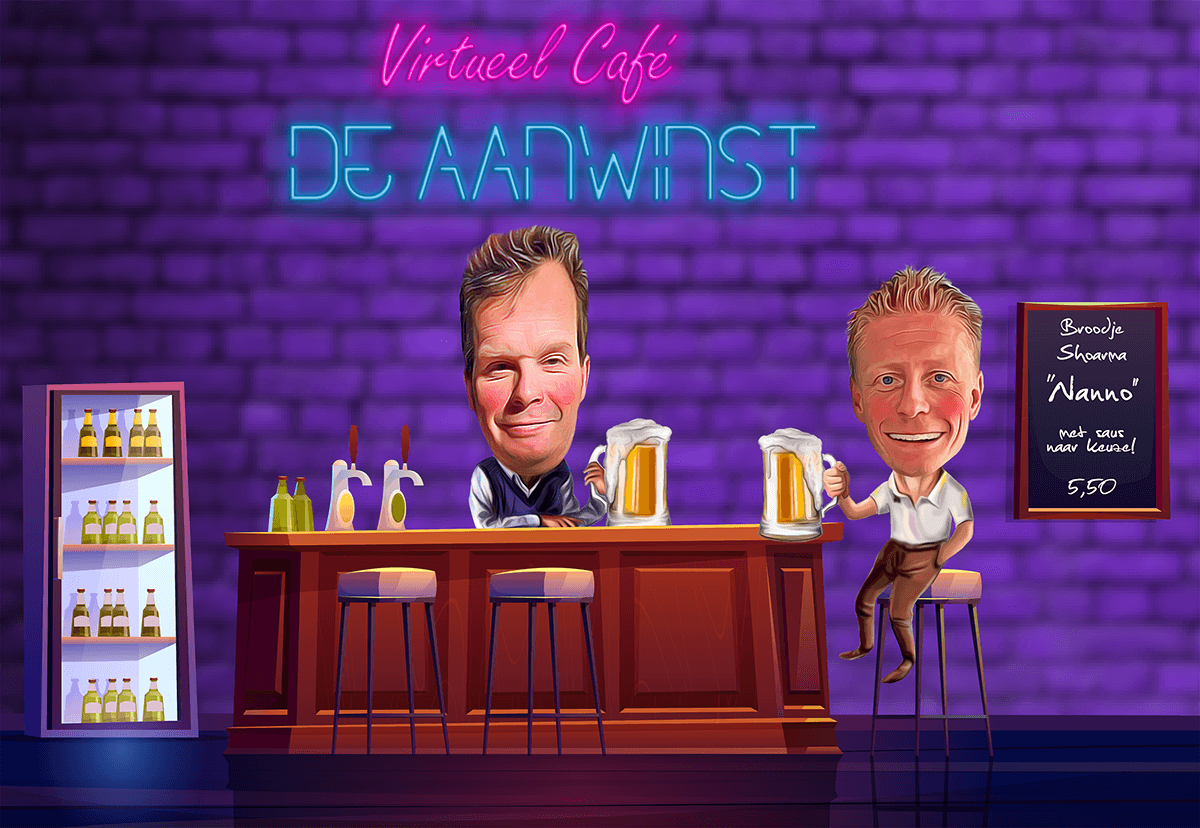 Eetcafé De Kleine Winst opent virtueel café De Aanwinst!