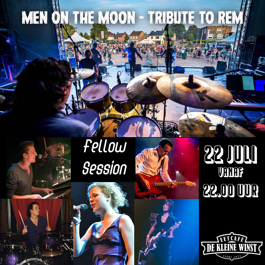 Men on the moon Tribute to REM & Fellow Session Eetcafé De Kleine Winst