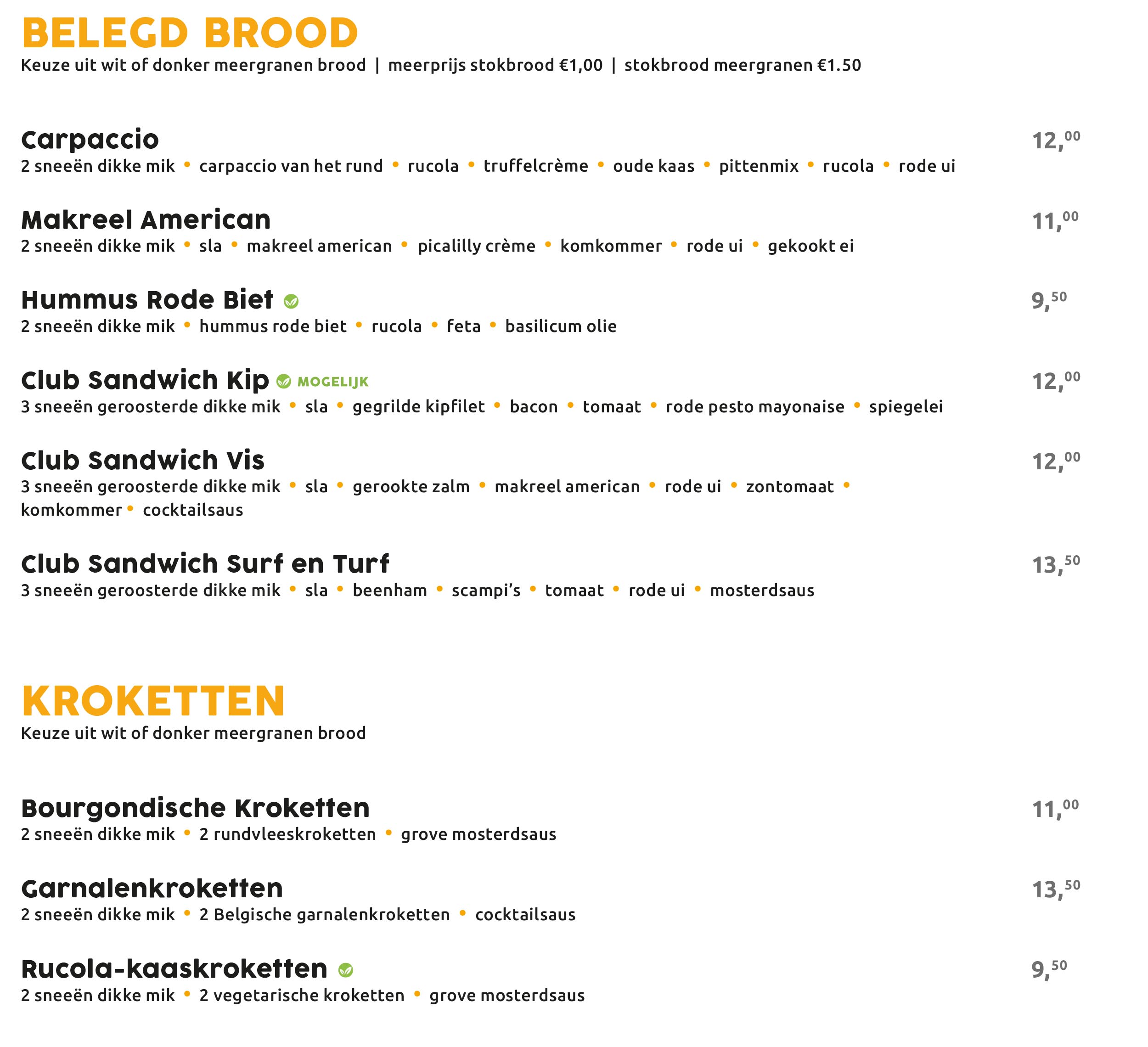 Lunchkaart
