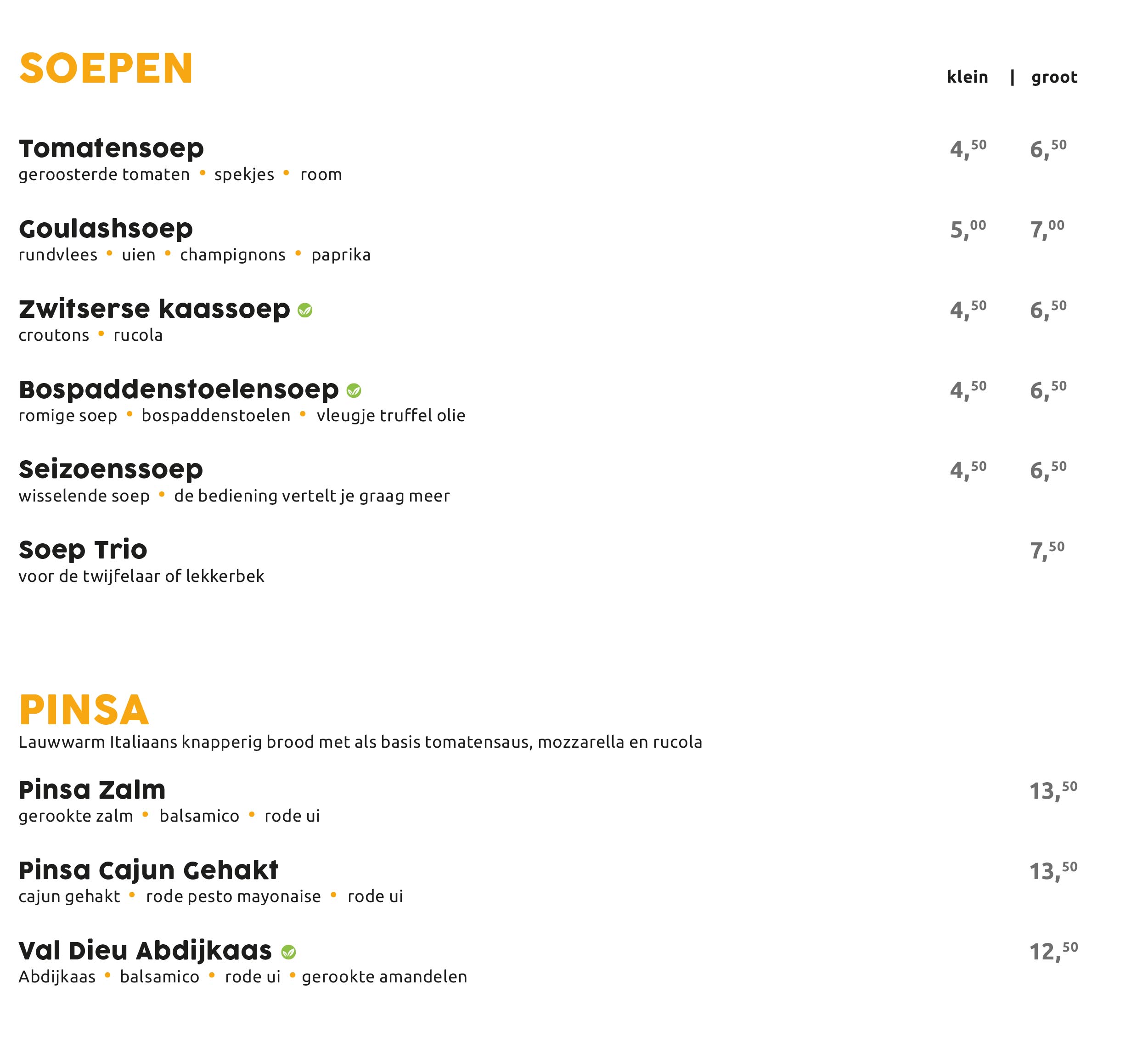 Lunchkaart
