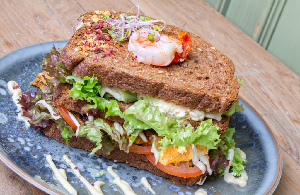 A - Lunch club sandwich
