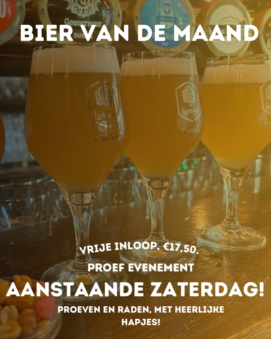 19 juli – Bier van de Maand arrangement